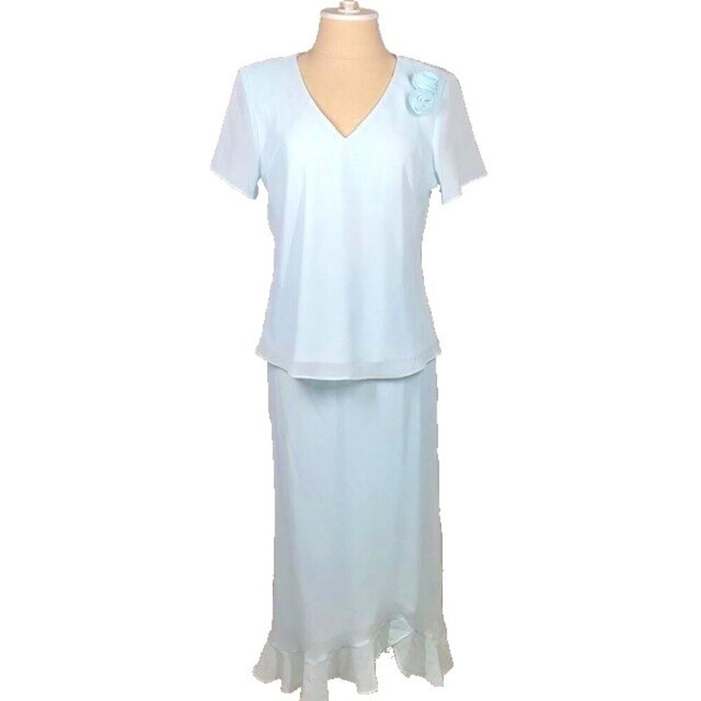 J.B.S LTD. JBS Limited Vintage 2 pc Light Aqua/Mint Green Size 10 Pre owned